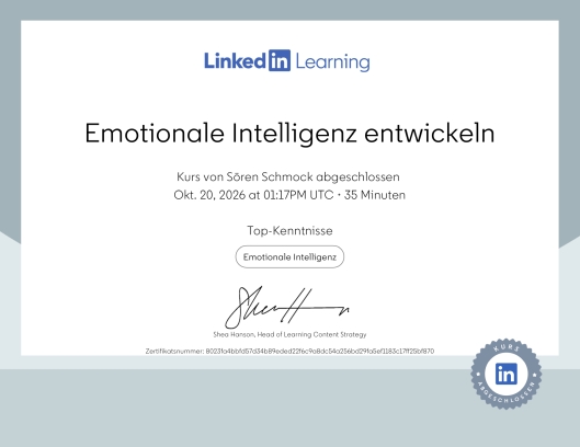 Emotionale Intelligenz entwickeln